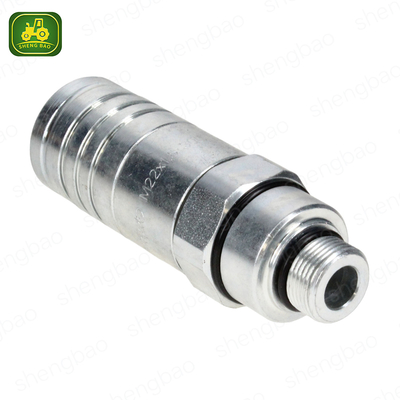 ชิ้นส่วนเครื่องยนต์ RE73041 RE219421 RE255758 ข้อต่อสวมเร็วไฮดรอลิกสำหรับรถแทรกเตอร์