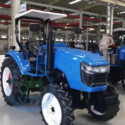 65HP รถแทรกเตอร์ฟาร์มเกษตร 4L รถ CC ดีเซลรถแทรกเตอร์ไฟฟ้า