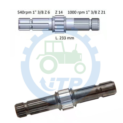 เพลา PTO L110178 L151598 L73282 สำหรับ  61006200 6300 6400