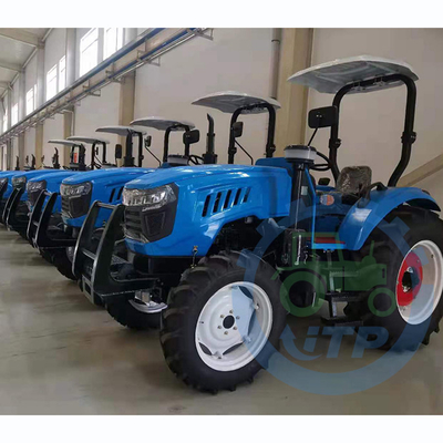 เครื่องยนต์ทรงกระบอกทรงพลัง 4WD LC85 85hp รถแทรกเตอร์ฟาร์มเกษตร